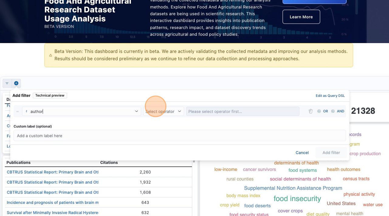 Case sensitivity options and search settings
